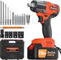 21V Cordless Impact Wrench 1/2"