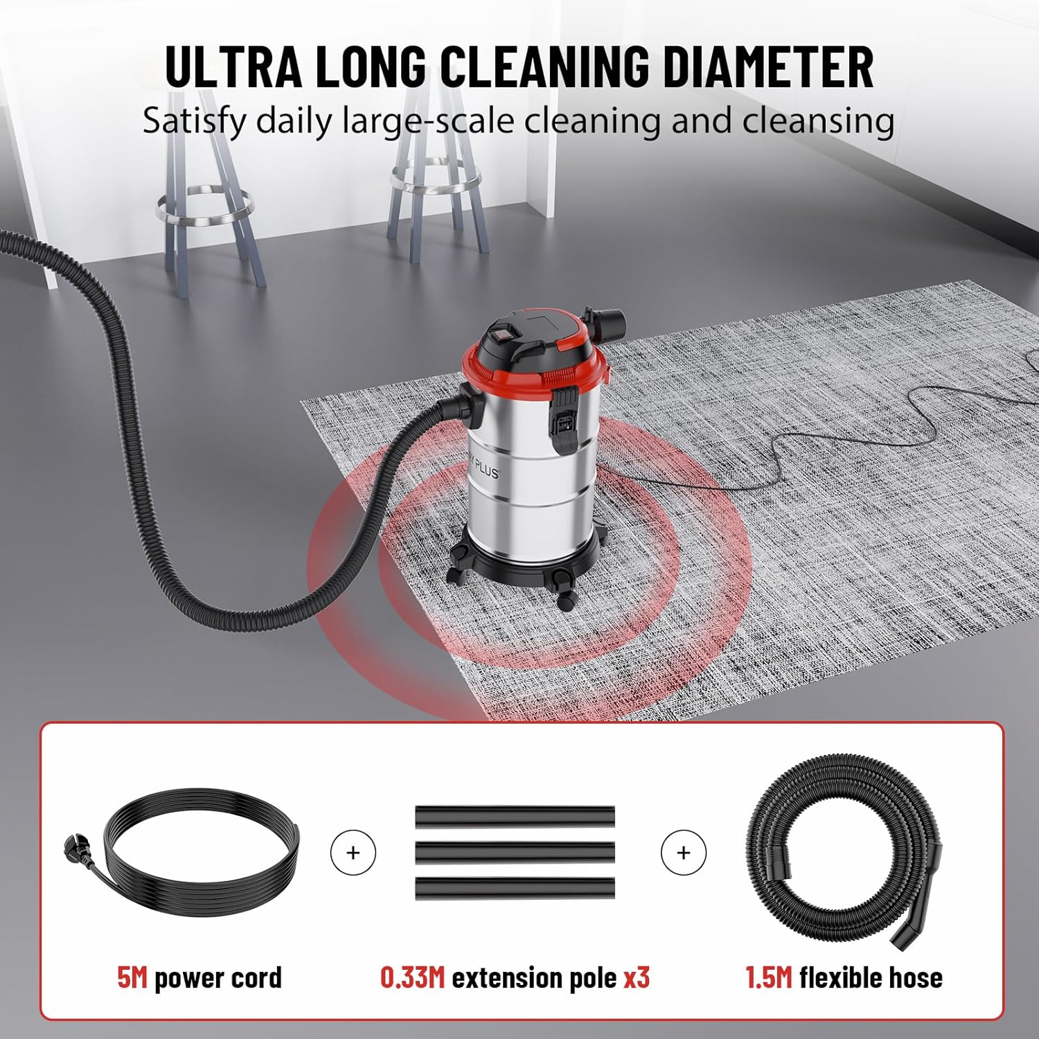 Heavy Duty Wet Dry Vacuum