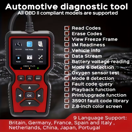 V519 Professional OBD2 Scanner