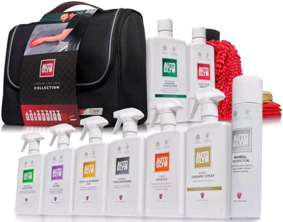 Autoglym Supreme Car Care Bodywork Wheels & Interior Collection